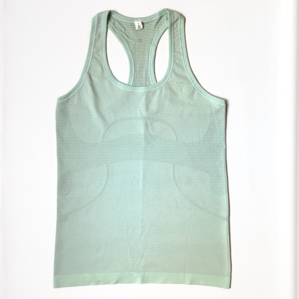 SOLD Lululemon Swiftly Tech Racerback Tank Green 6 - Picture 2 of 8